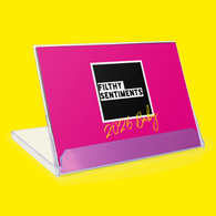 2026 Pink Desktop Calendar